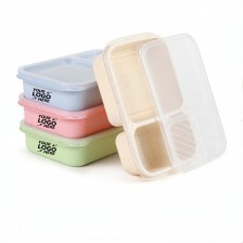 Wheat Straw Biodegradable Bento Lunch Box